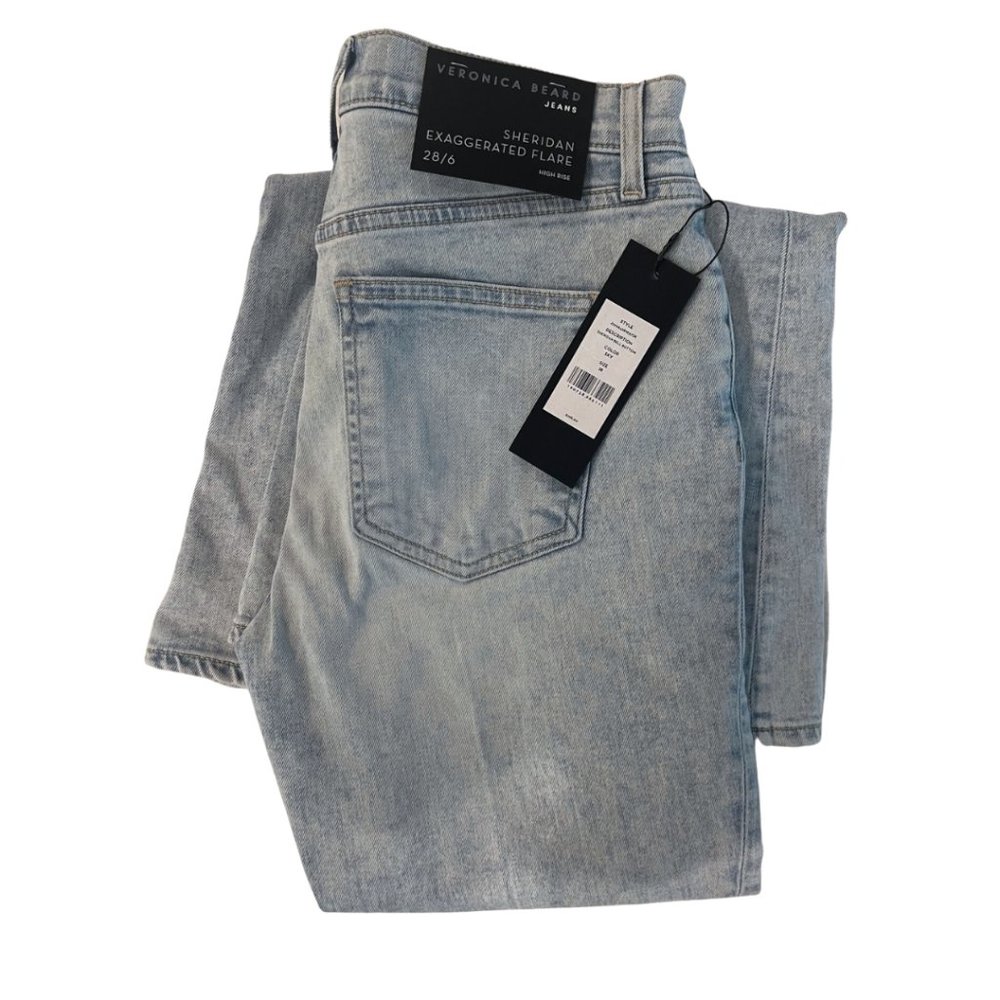 Veronica Beard Sheridan Bell-Bottom Jeans